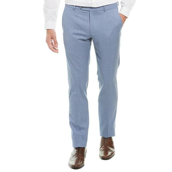 Shop Ballin Theo Slim Fit Comfort Eze Gabardine Wool Pant Free