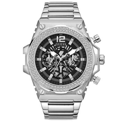Guess Men's Classic Black Dial Watch - GW0632G1 - 6 (36)