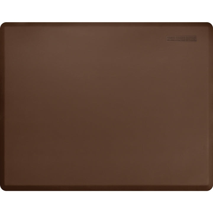 WellnessMats Anti-Fatigue Office, Bathroom, & Kitchen Mat, Original Brown, 60