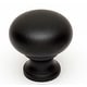 preview thumbnail 6 of 10, Alno Knobs 3/4 Inch Mushroom Cabinet Knob Matte Black