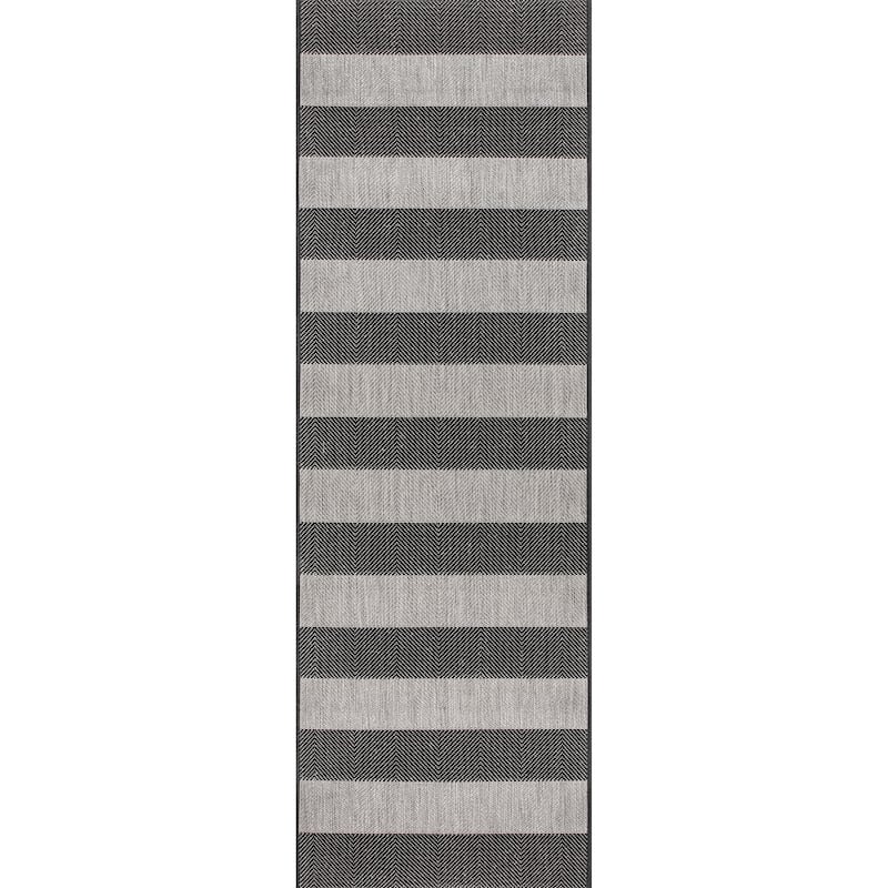 Nuloom Alexis Striped Indoor/Outdoor Area Rug