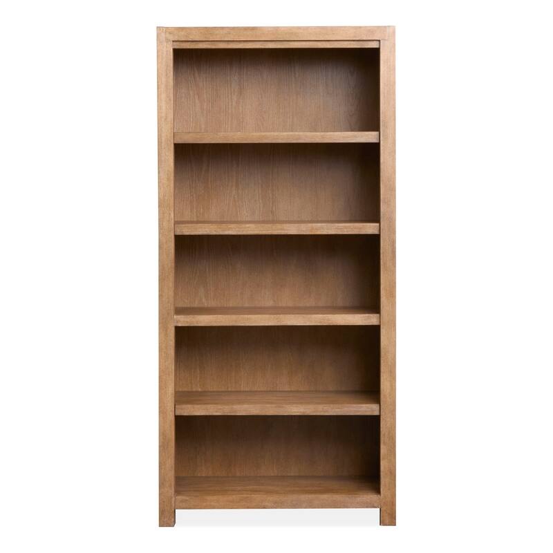 Magnussen Home Plum Creek Sierra Brown Bookcase - 38''W x 18''D x 80''H