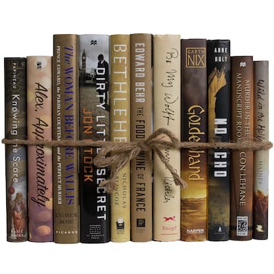 Books Brown Decorative Accessories: Boardwalk Dust Jacket ColorPak