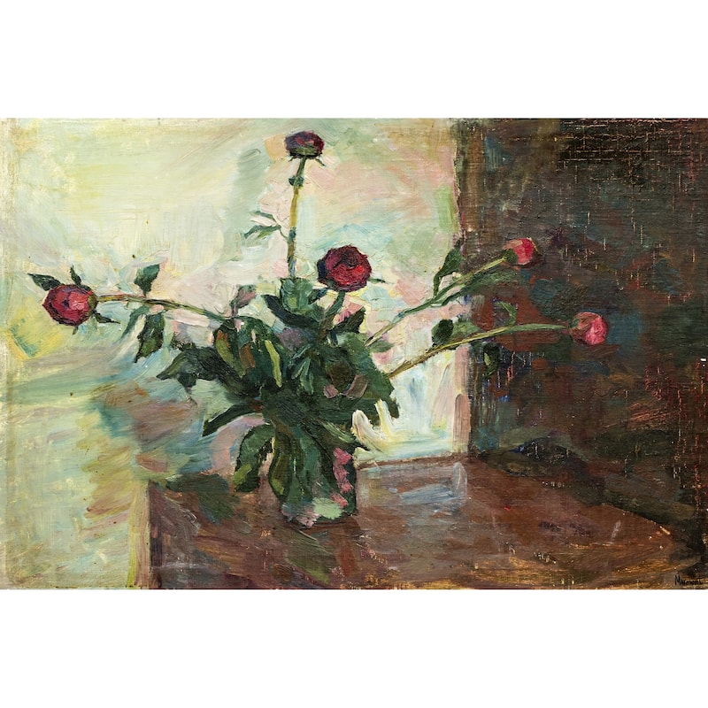 Love and Thorns Print on Wrapped Canvas