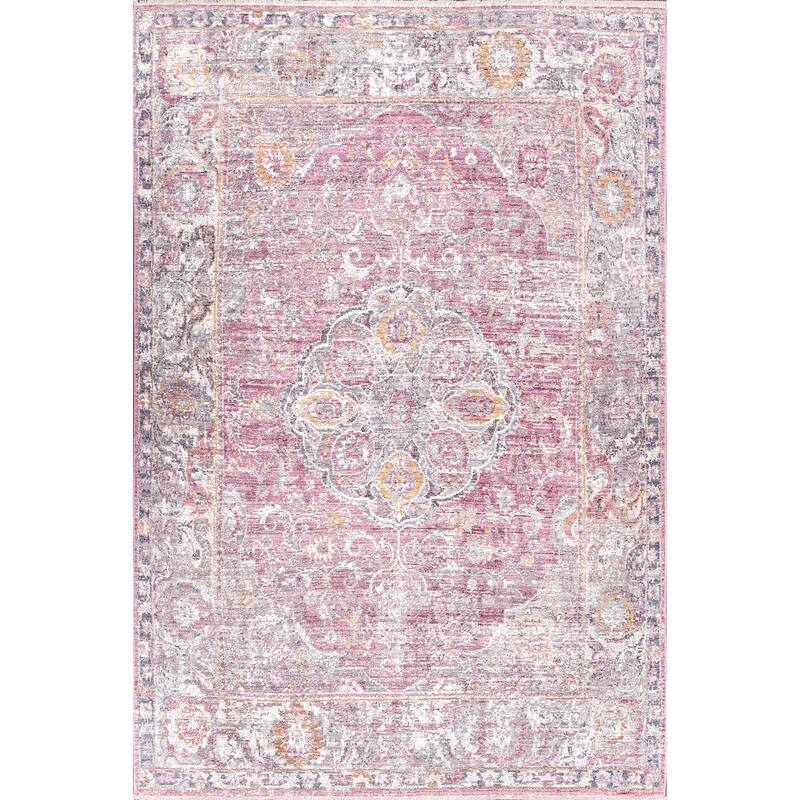 Nuloom Sky Blue Indie Fringe Area Rug