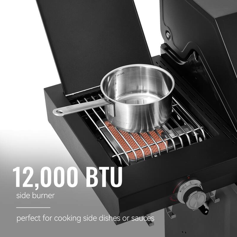 Royal Gourmet GEA5001H 5-Burner Gas Grill, With Infrared Side Burner