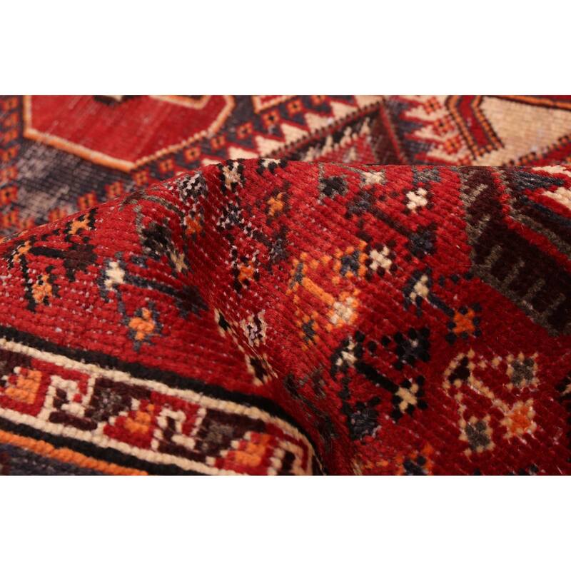 ECARPETGALLERY Hand-knotted Konya Anatolian Red Wool Rug - 5'1 x 10'1
