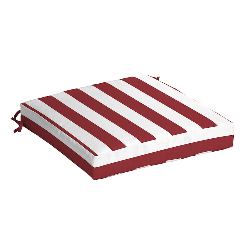 ARDEN Cabana Stripe Outdoor 21 x 21 in. Seat Cushion
