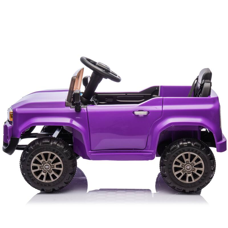 12V Kids Ride On Car W/Parents Control,Licensed Toyota LC250 2024,Four-wheel suspension,Adjustable volume,For Kids Aged 2-4