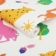 preview thumbnail 3 of 2, Joules Country Critters Heroes White and Rainbow Wallpaper