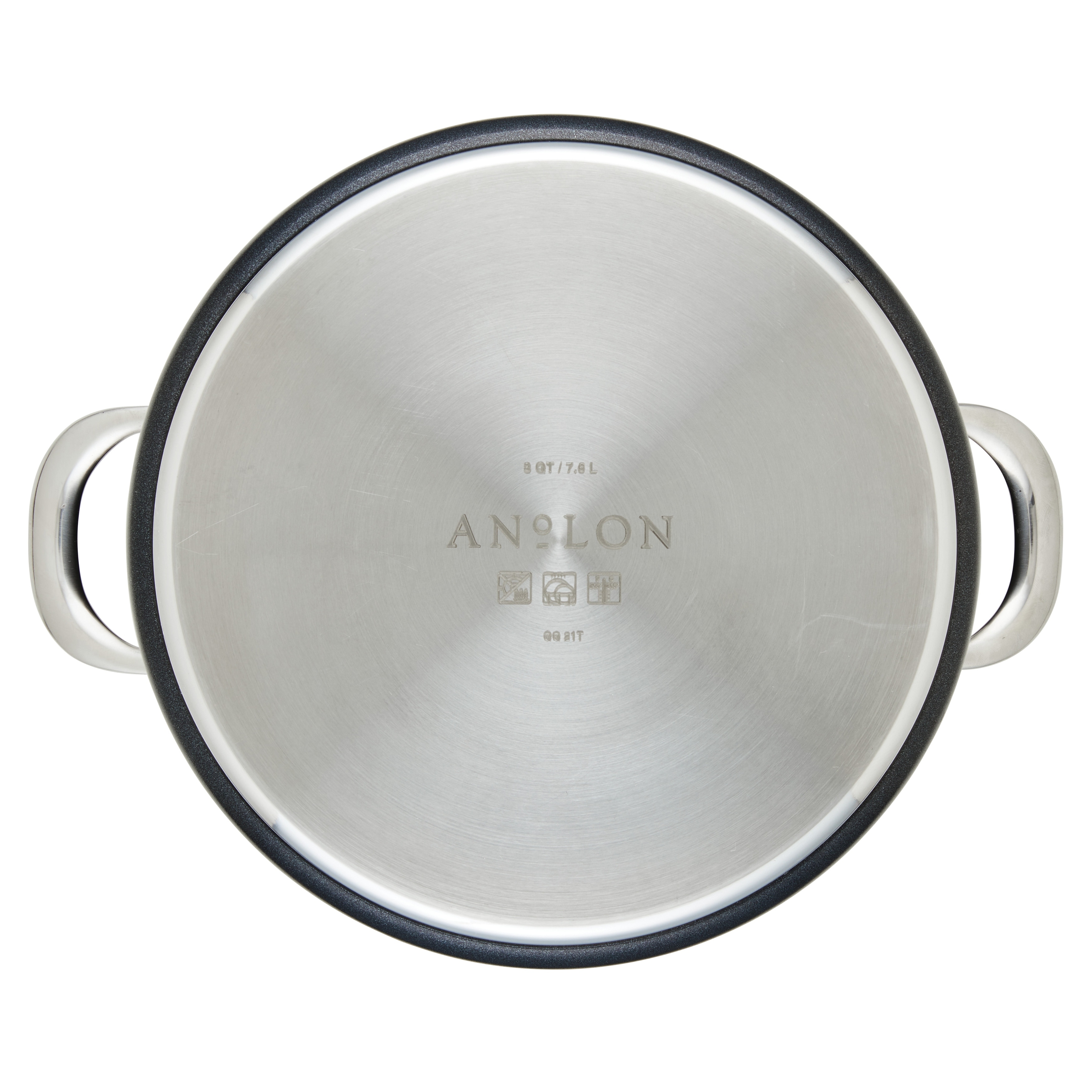 Anolon X Hybrid Nonstick Aluminum Nonstick Cookware Induction Pots and Pans  Set · 10 Piece Set