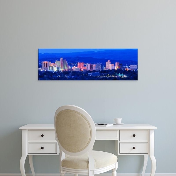Easy Art Prints Panoramic Images's 'Reno NV' Premium Canvas Art