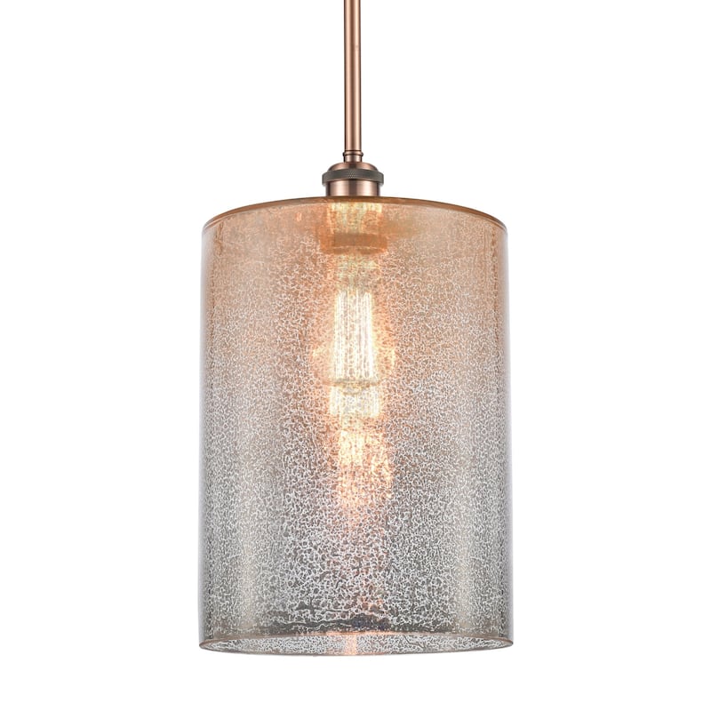 Innovations Lighting 516-1S-14-9-L Cobbleskill Pendant Cobbleskill 9" - Mercury / Antique Copper