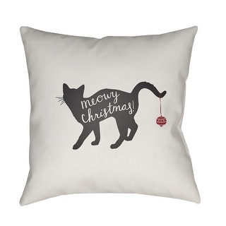 Artistic Weavers Meowy Holiday Pillow