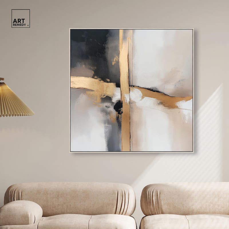 Gilded Rupture I Canvas by Art Remedy