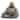2.56 inches L Bronze Laughing Buddah (Budai) Holding Yuanbao With Two Hands made of Cold Cast Bronze - N/A