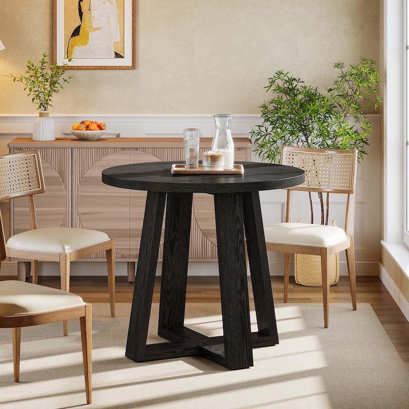 Small Round Dining Table for 2-4 People
