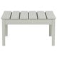 preview thumbnail 41 of 70, POLYTRENDS Shoreside HDPE Eco-Friendly All Weather Square Modern 32" Conversation Table