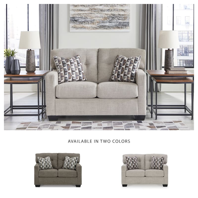 Signature Design by Ashley Mahoney Loveseat - 53"W x 38"D x 37"H