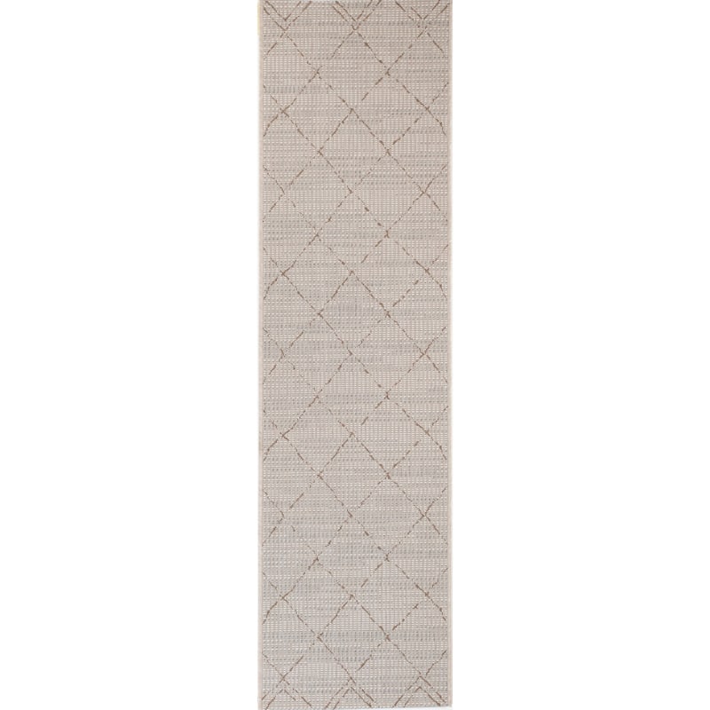 The Curated Nomad Stapelles Geometric Indoor/Outdoor Area Rug