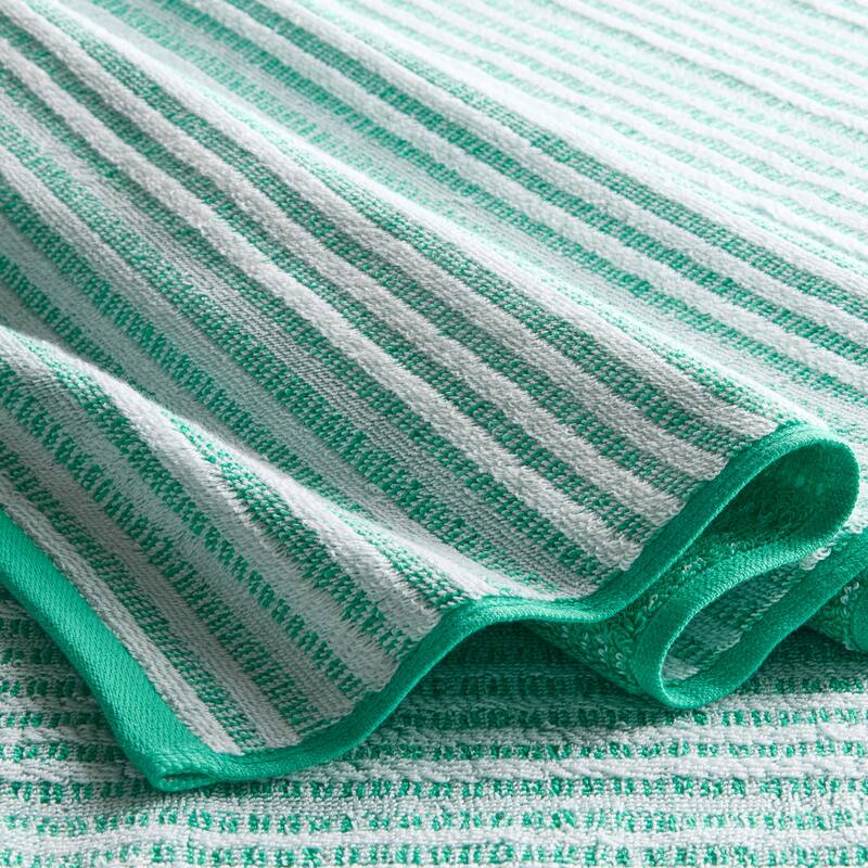 TOWN & COUNTRY PLAY 6-Piece Striped Reversible Terry Brights Set, 2 Bath, 2 Hand, 2 Wash,