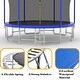 preview thumbnail 4 of 19, 15 ft. Round Outdoor Trampoline with Safety Enclosure Net