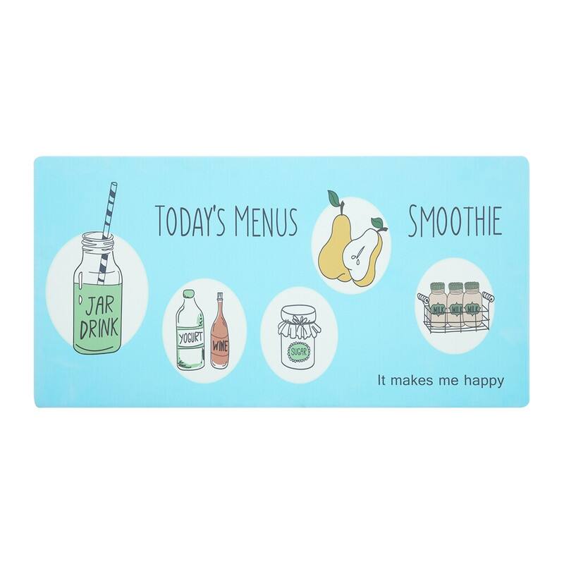 Ray Star Foam Kitchen wonderful matGreatSmoothie Blue