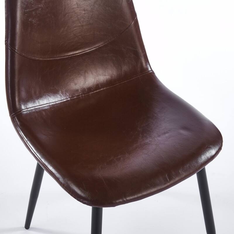 Modern Dining Chair with Durable Design, Easy-Clean Surface and Simple Assembly for Kitchen or Office