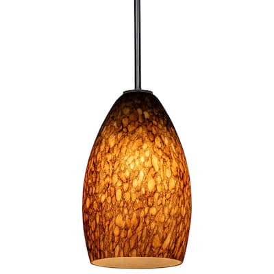 Access Lighting 28012 Champagne 5" Wide Mini Pendant