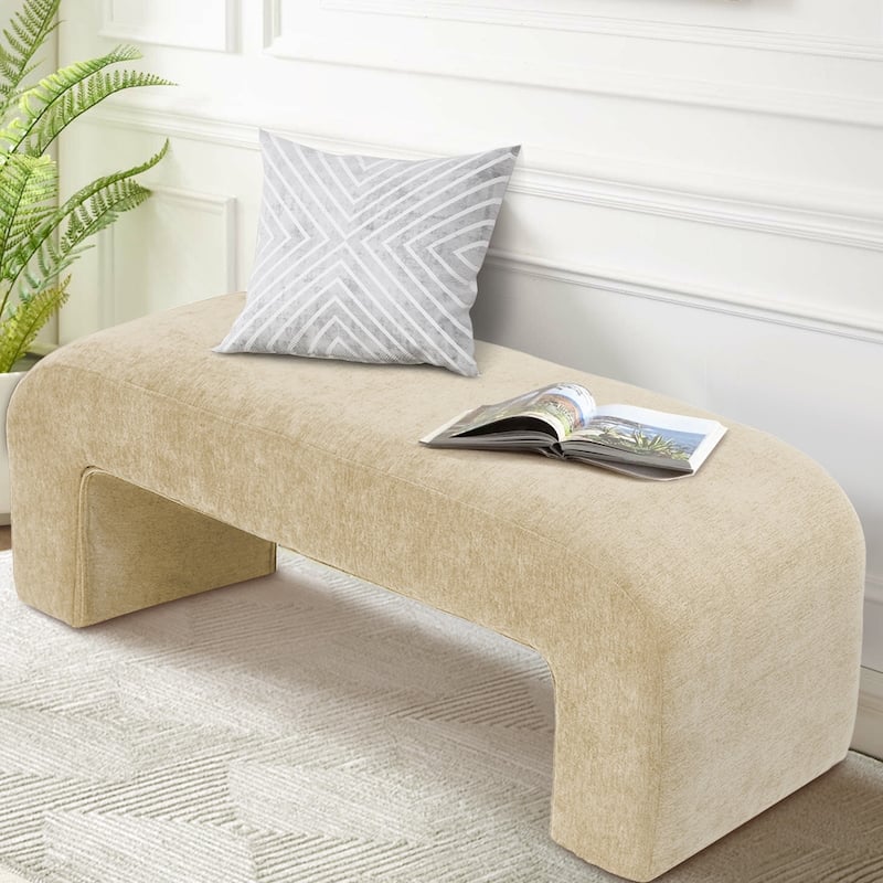 Upholstered Bench - Brie