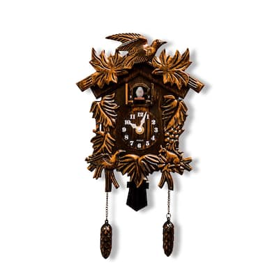 Walplus Vintage Looking Brown Cuckoo Clock DIY Art Home Decor Idea