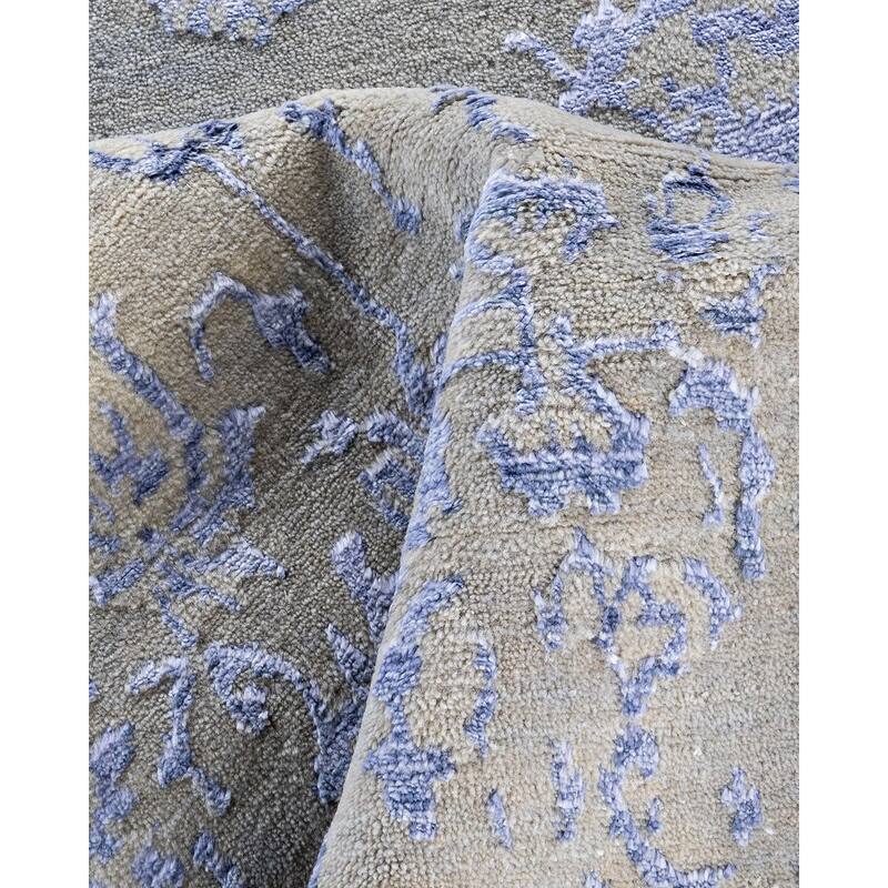 Ikat One-of-a-Kind Hand-Knotted Area Rug, Beige - 8' 1" x 10' 5"