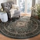 preview thumbnail 7 of 31, SAFAVIEH Lyndhurst Ledja Traditional Oriental Area Rug 7' x 7' Round - Teal/Grey