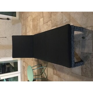 Puerta Outdoor Adjustable PE Wicker Chaise Lounge with Cushion by Christopher Knight Home (Set of 2)