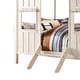 preview thumbnail 9 of 13, Weathered White and Washed Gray Full Bed