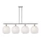 Option Brushed Satin Nickel / White Mouchette