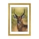 preview thumbnail 10 of 18, iCanvas "Mr. Waterbuck" by Patsy Weingart PFA Gold - 24x16x1
