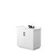 Option White, Black Trim, Giotto Quartz Top