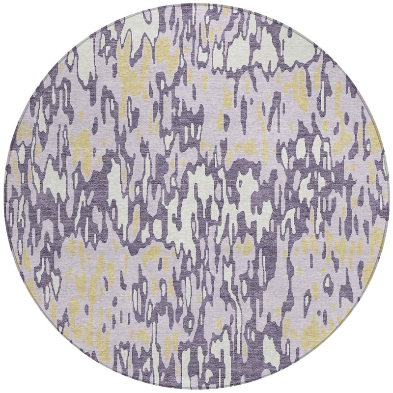 HomeRoots Striped Transitional Rectangle Outdoor Rug