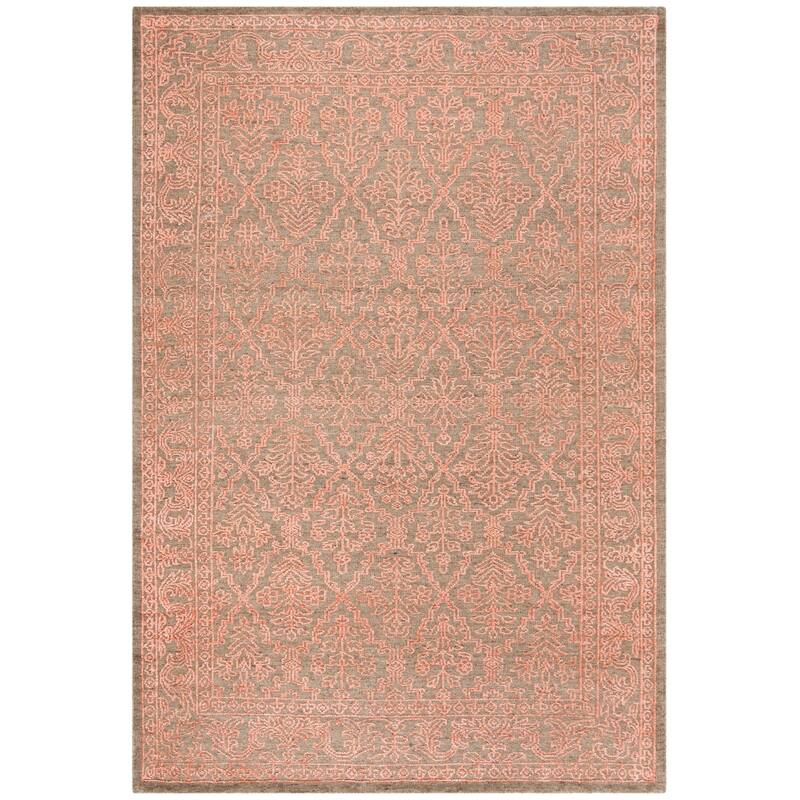 SAFAVIEH Hand-knotted Chester Silvia Oriental Wool Rug