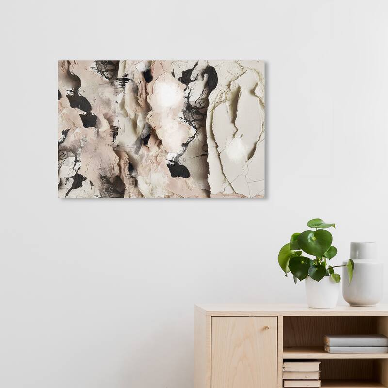 Wynwood Studio Abstract Appalachian Brown and Light Brown Modern & Contemporary Wall Art Canvas Print - 20 x 30