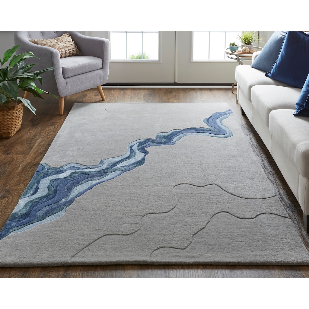 Arwyn Abstract Transitional Area Rug