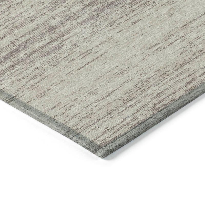 Machine Washable Indoor/ Outdoor Chantille Ombre Stripes Rug