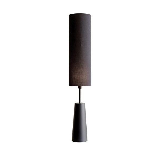 Floor lamp with tall deals shade