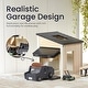 preview thumbnail 7 of 8, Tiny Land® Wooden Dollhouse - Garage