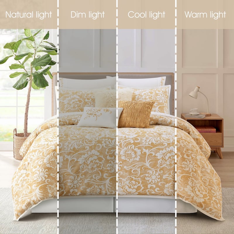 Nanshing Shiloh 11 Piece Floral Comforter Set