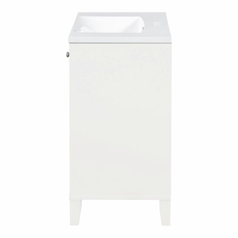 36'' Freestanding Bathroom Vanity with Resin Sink Combo
