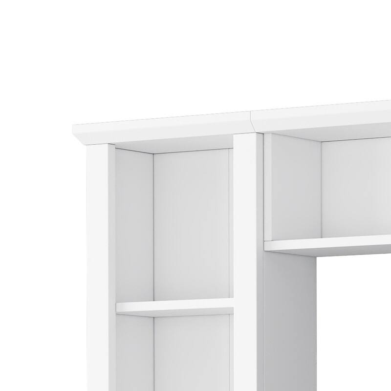 Modern 4-Piece Entertainment Wall Unit Set, Large TV Stand Media Console for TVs Up to 75"