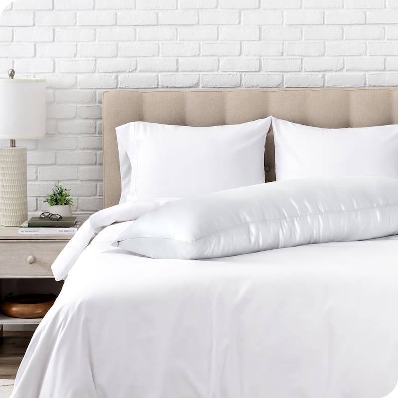 Bare Home Mulberry Silk Body Pillowcase, 19 Momme Silk