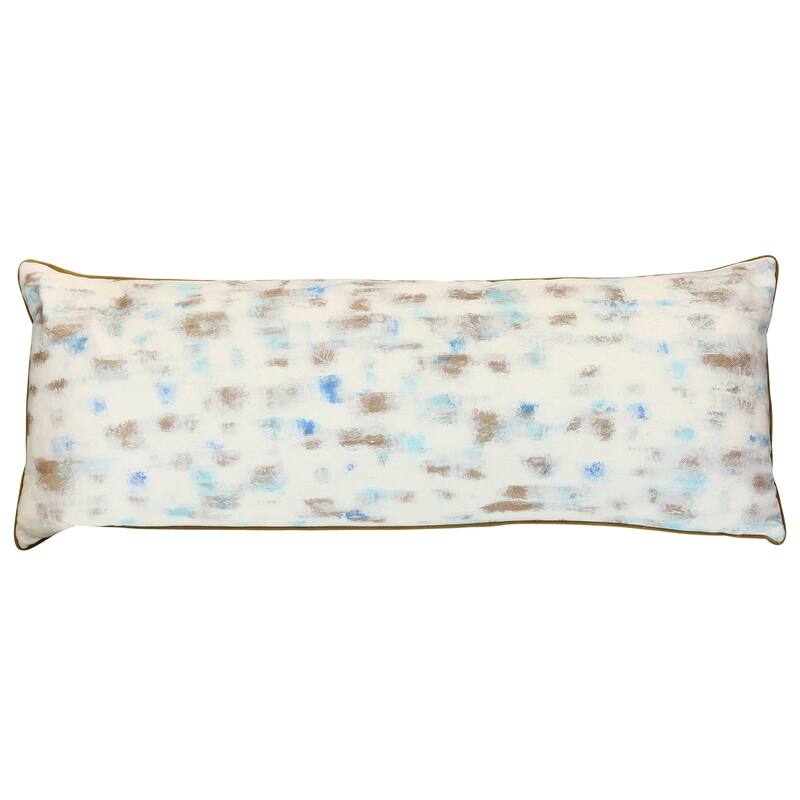 StyleCraft Mist Fleck Abstract Pillow - Multicolor - 36" x 14"